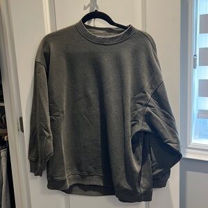 Mercian eagle oversized brown sweatshirt